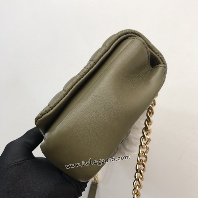 Burberry專門店新款羊皮小號TB蘿拉包 巴寶莉絎縫品牌格紋鏈條單肩挎背女包 yxb1533